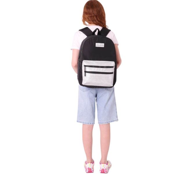 Kaukko K1813 Magic Dreams Leather Siyah Sırt Çantası