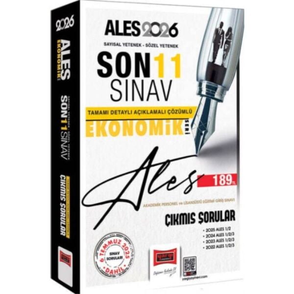 Yargı 2026 ALES Son 11 Sınav Çıkmış Sorular Ekonomik Seri