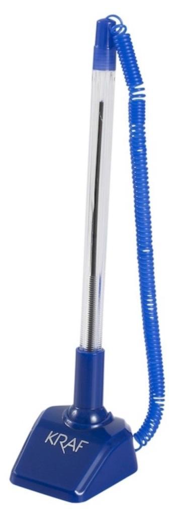 Kraf Spiralli Masa Kalemi 07 mm Mavi 304G