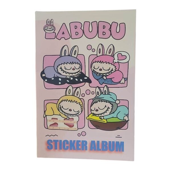 Labubu A5 Sticker Defter