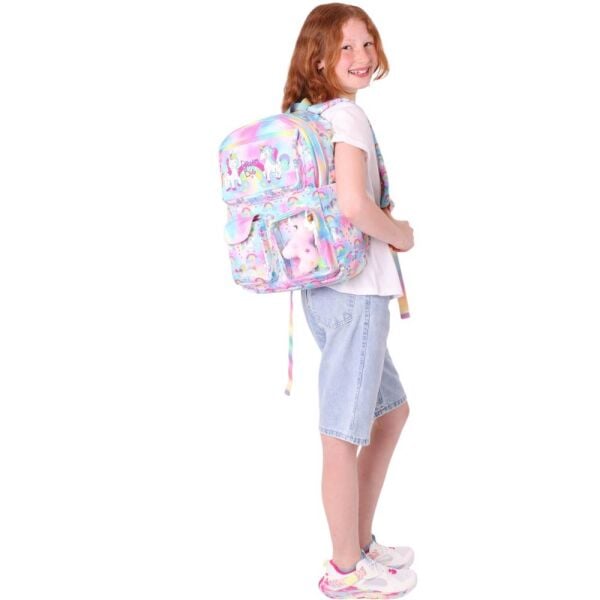 Kaukko Kids L5243 Plush Unicorn İlkokul Çantası