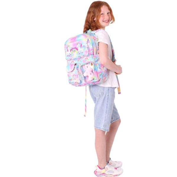 Kaukko Kids L5243 Plush Unicorn İlkokul Çantası