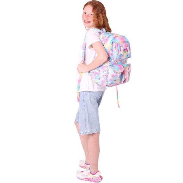Kaukko Kids L5243 Plush Unicorn İlkokul Çantası