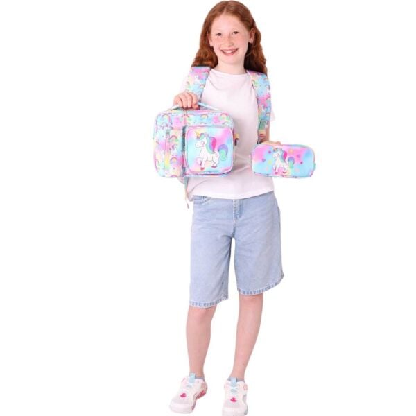 Kaukko Kids L5243 Plush Unicorn İlkokul Çantası