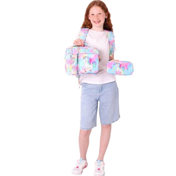 Kaukko Kids L5243 Plush Unicorn İlkokul Çantası