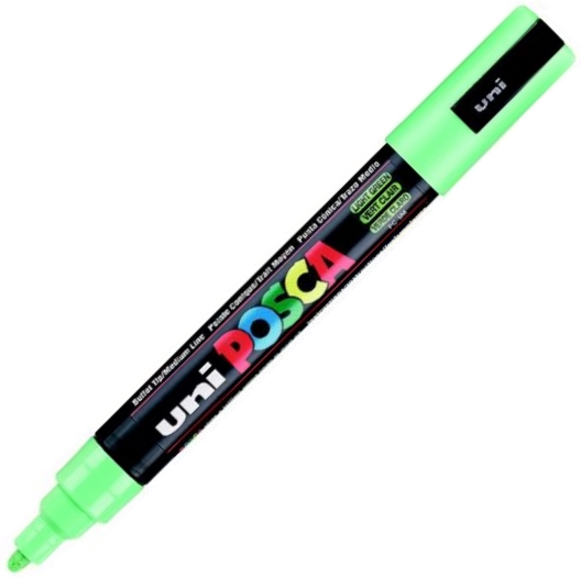 Uniball Posca Boyama Markörü PC-5M 1.8-2.5 mm Açık Yeşil