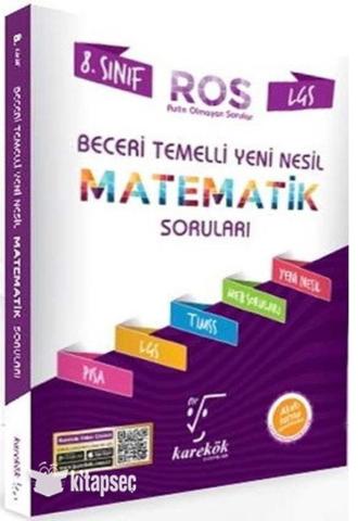 Karekök 8.Sınıf Lgs Matematik Beceri Temelli Yeni Nesil Soruları