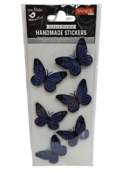 Tanex Sticker Handmade Taşlı Kelebek Serisi-11 2805105
