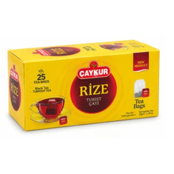 Çaykur Rize Turist Süzen Bardak Poşet 50gr-25 Tea Bags