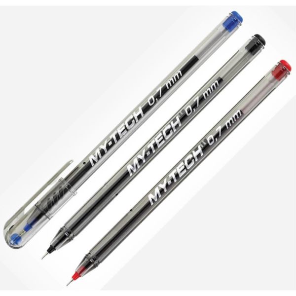 Pensan Tükenmez Kalem My-Tech 0.7 2240 60 Lı Siyah