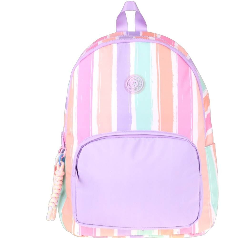 Kaukko K1801 Rainbow Line Lila Sırt Çantası
