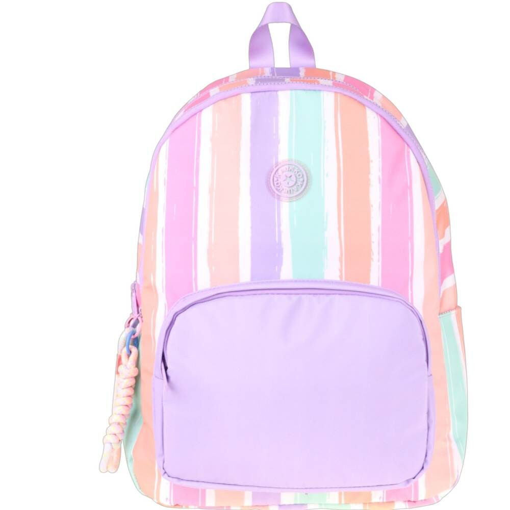Kaukko K1801 Rainbow Line Lila Sırt Çantası