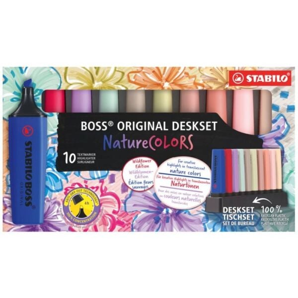 Stabılo Fosforlu Kalem Boss Wıldflowers 10 Lu Paket 7010-3-5 51014225
