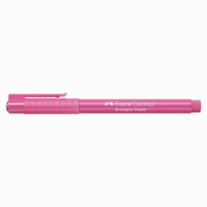 Faber Castell Broadpen Fineliner Kalem Pastel Pembe 1554