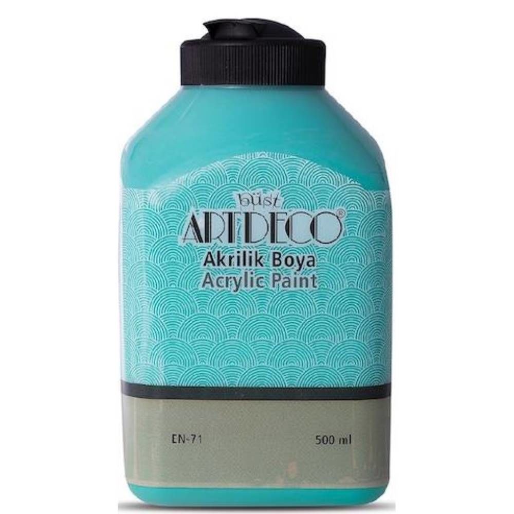 Artdeco Akrilik Boya 500 Ml Su Yeşili Y-070L-3662