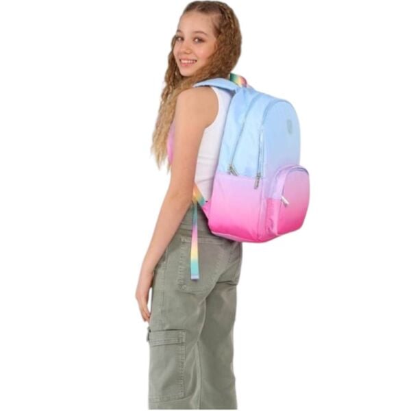 Kaukko K1760 Rainbow Mavi Sırt Çantası