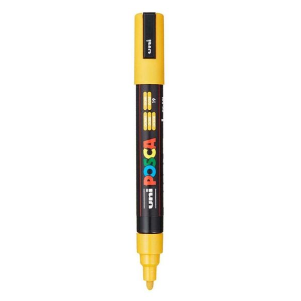 Uniball Posca Boyama Markörü PC-5M 1.8-2.5 mm Okra