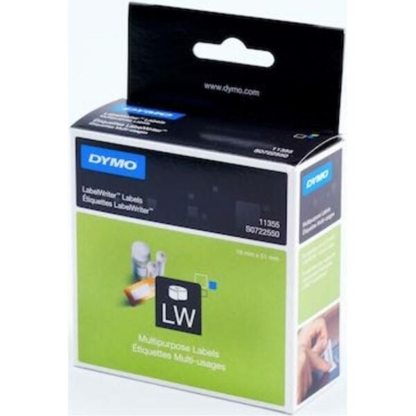 Dymo Etiket Lw Çok Amaçlı 19X51mm 500 Adet 0722550-11355