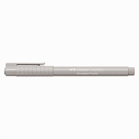 Faber Castell Broadpen Fineliner Kalem Pastel Gri 1554