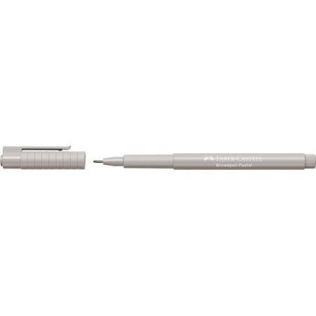Faber Castell Broadpen Fineliner Kalem Pastel Gri 1554