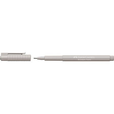 Faber Castell Broadpen Fineliner Kalem Pastel Gri 1554