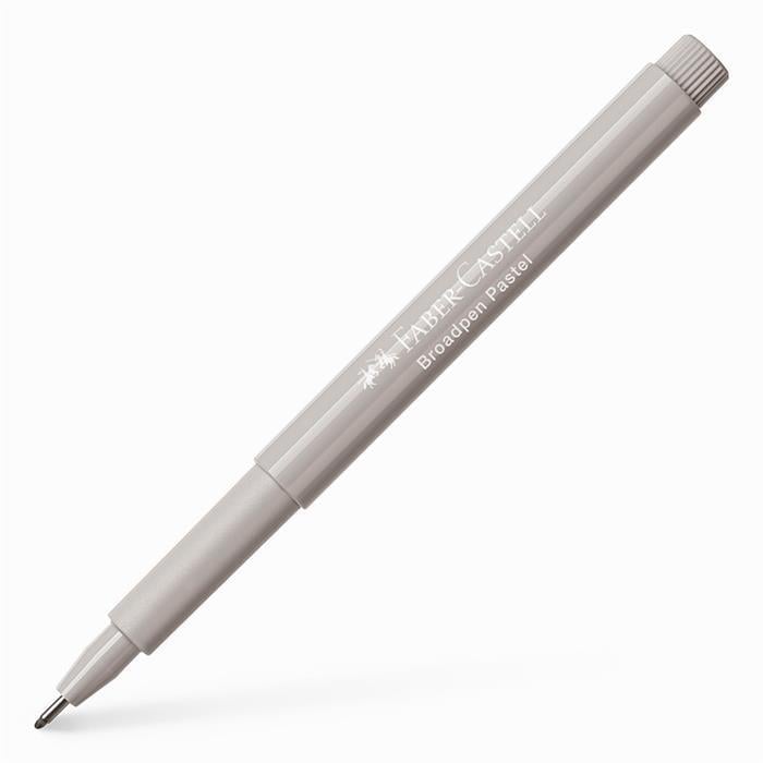 Faber Castell Broadpen Fineliner Kalem Pastel Gri 1554