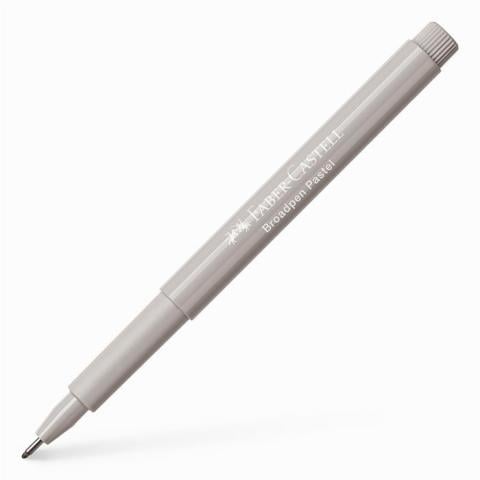 Faber Castell Broadpen Fineliner Kalem Pastel Gri 1554