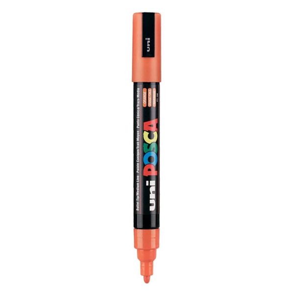 Uniball Posca Boyama Markörü PC-5M 1.8-2.5 mm Turuncu