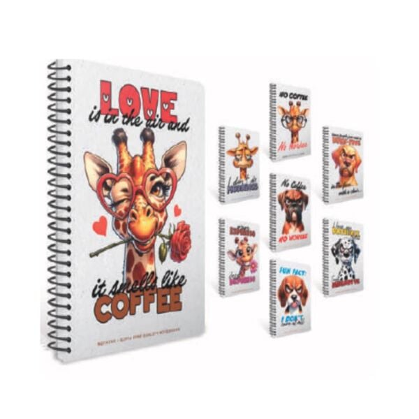 Nothing 16x16 80 Yaprak Kareli Pressboard Kapak Spiralli Defter 7640