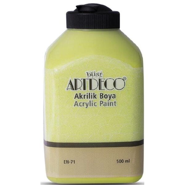Artdeco Akrilik Boya 500 Ml Fıstık Yeşil Y-070L-3659