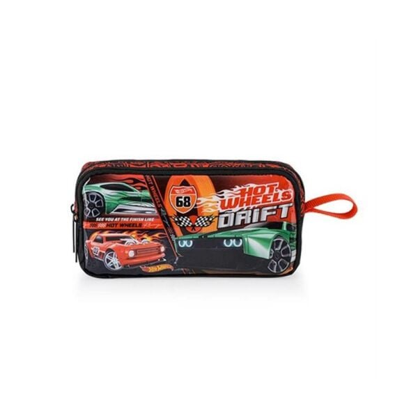 Hot Wheels Hawk Echo Drift 2 Bölmeli Kalem Çantası 48376