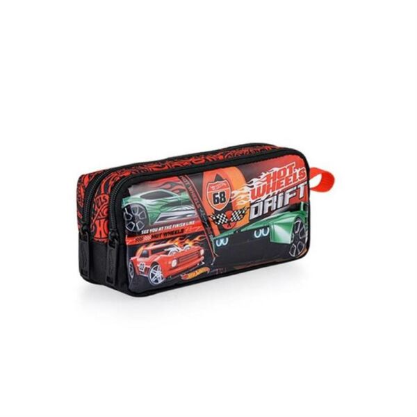 Hot Wheels Hawk Echo Drift 2 Bölmeli Kalem Çantası 48376
