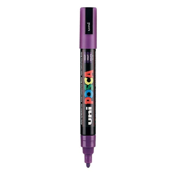 Uniball Posca Boyama Markörü PC-5M 1.8-2.5 mm Mor