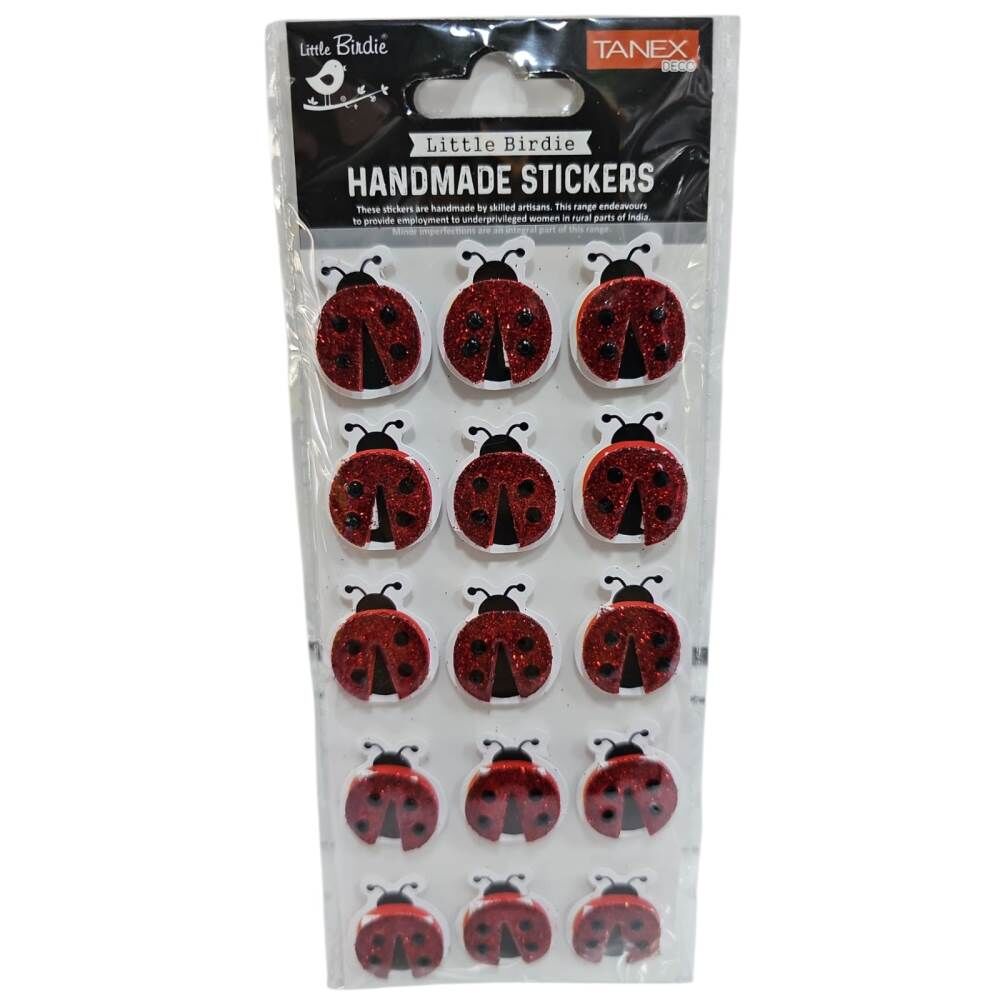 Tanex Sticker Handmade Silikon Uğur Böceği Serisi 2801605