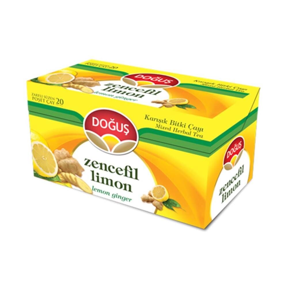 Doğuş Zencefil Limon Bitki Çayı 20x1,8 gr