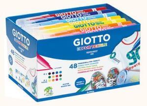 Giotto Decor Tekstil Kalemi Renkli 494700