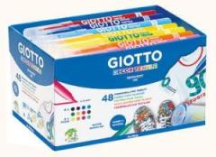 Giotto Decor Tekstil Kalemi Renkli 494700