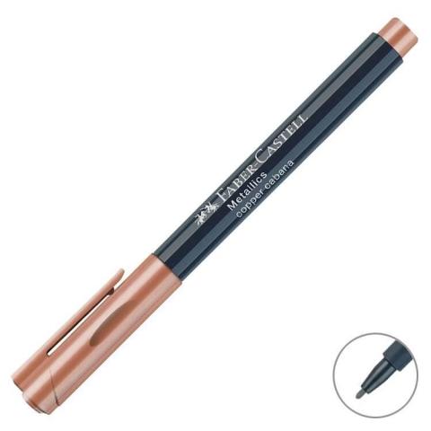 Faber Castell Metalik Markör Kalem 2020 Bakır