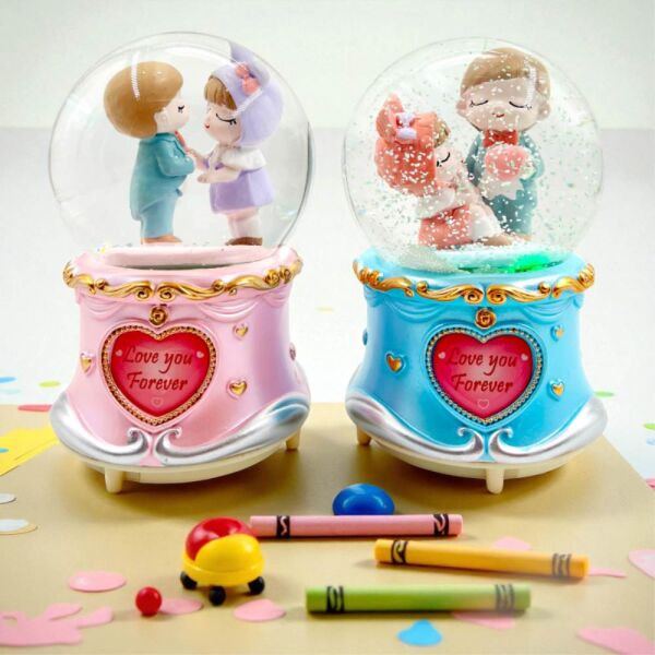 Sulu Kar Küresi Büyük Boy Pilli C-143