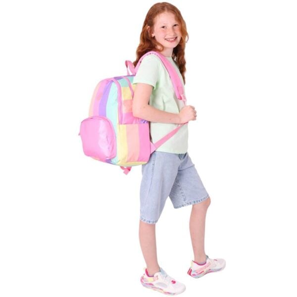 Kaukko K1802 Rainbow Line Pembe Sırt Çantası