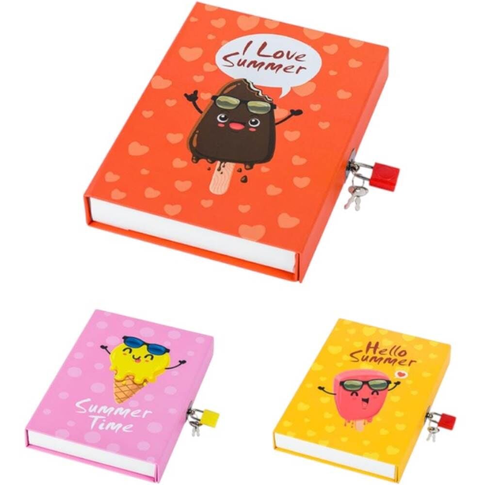 Mikro HT-52 Kutulu Kilitli Dondurma Hatıra Defteri