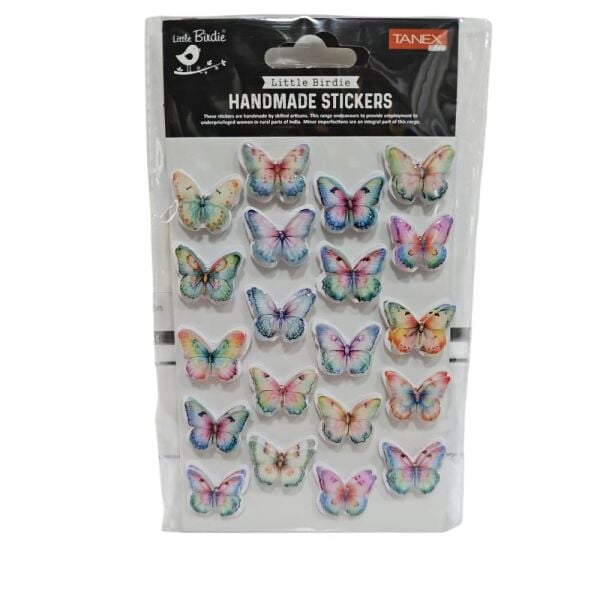 Tanex Sticker Handmade Silikon Kelebek Serisi 2801105