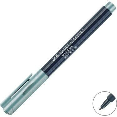 Faber Castell Metalik Markör Kalem 2020 Mavi