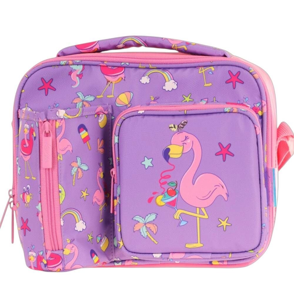 Kaukko Kids L7240 Plush Flamingo Beslenme Çantası