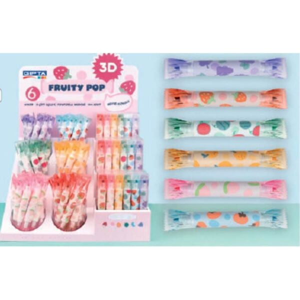Fruity Pop Kokulu Fosforlu Markör Kalem 1479