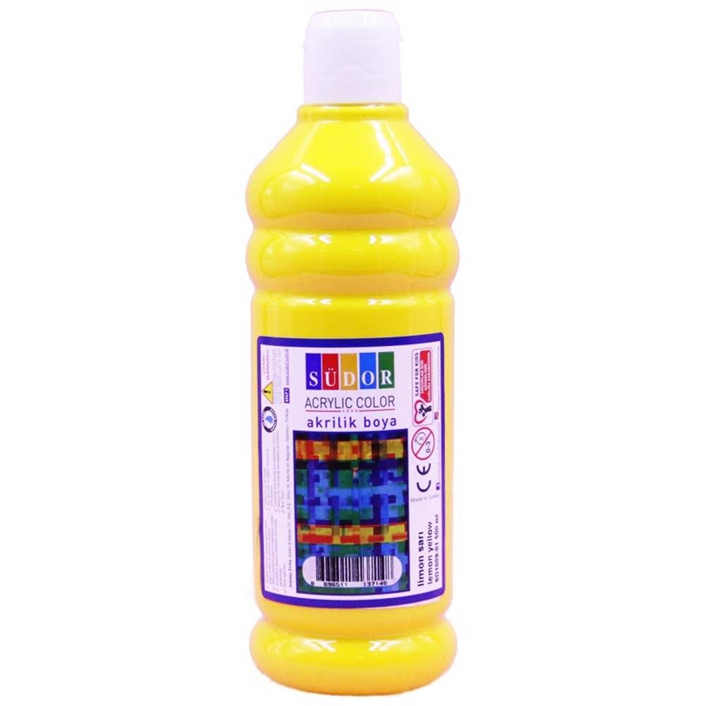 Südor Akrilik Boya 500 ml Sarı 1009-01