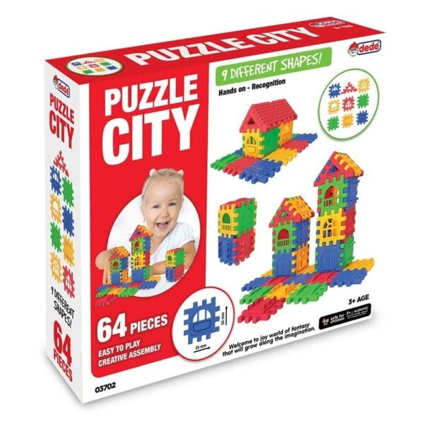Puzzle Ctiy 64 Parça 03702