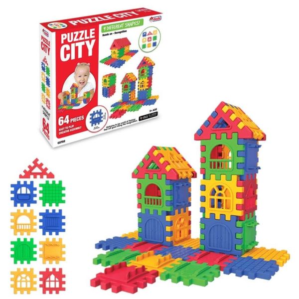 Puzzle Ctiy 64 Parça 03702