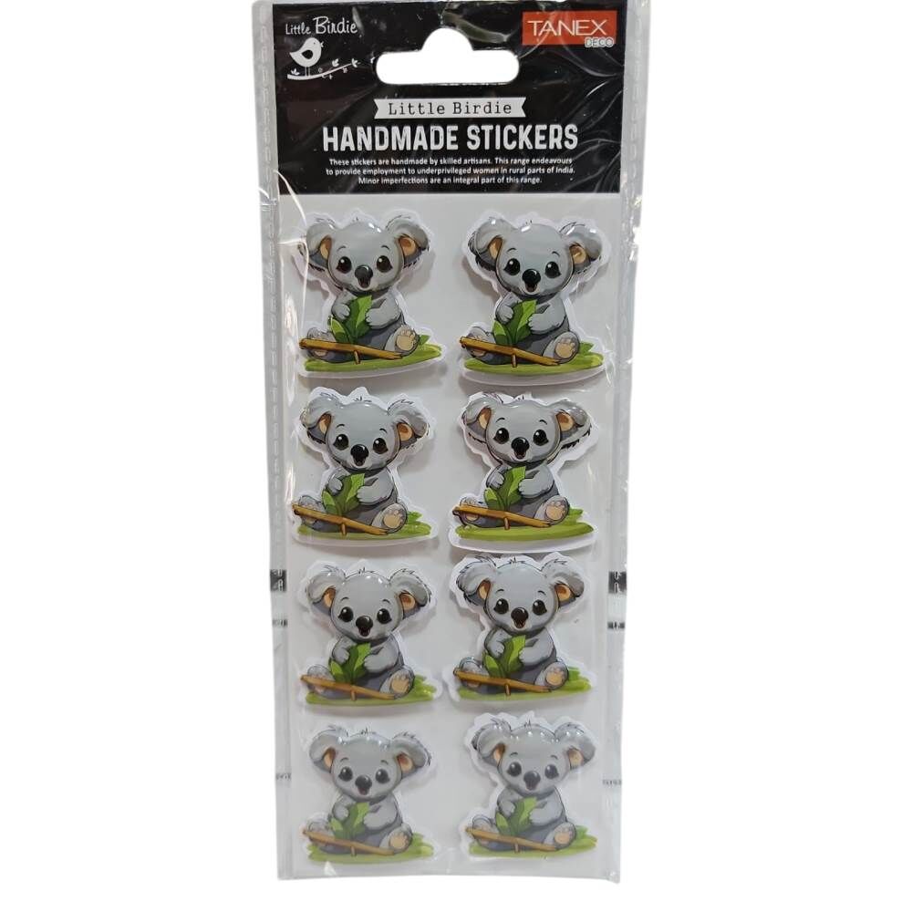 Tanex Sticker Handmade Silikon Koala Serisi 2801705