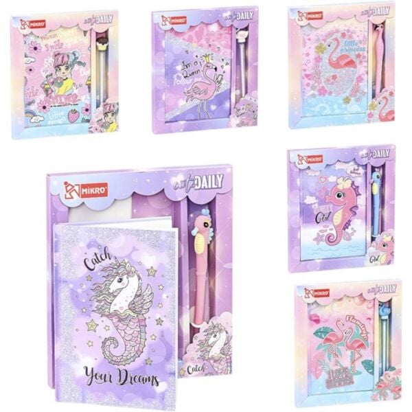 Mikro MDK-135 Kutulu ve Kalemli Hatıra Defteri